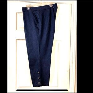 Stretch Denim Capris Roz & Ali 18w